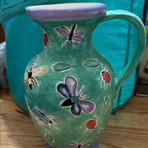 Hand Painted Ceramic Water Picture